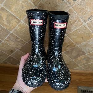 Toddler Hunter boots size 9